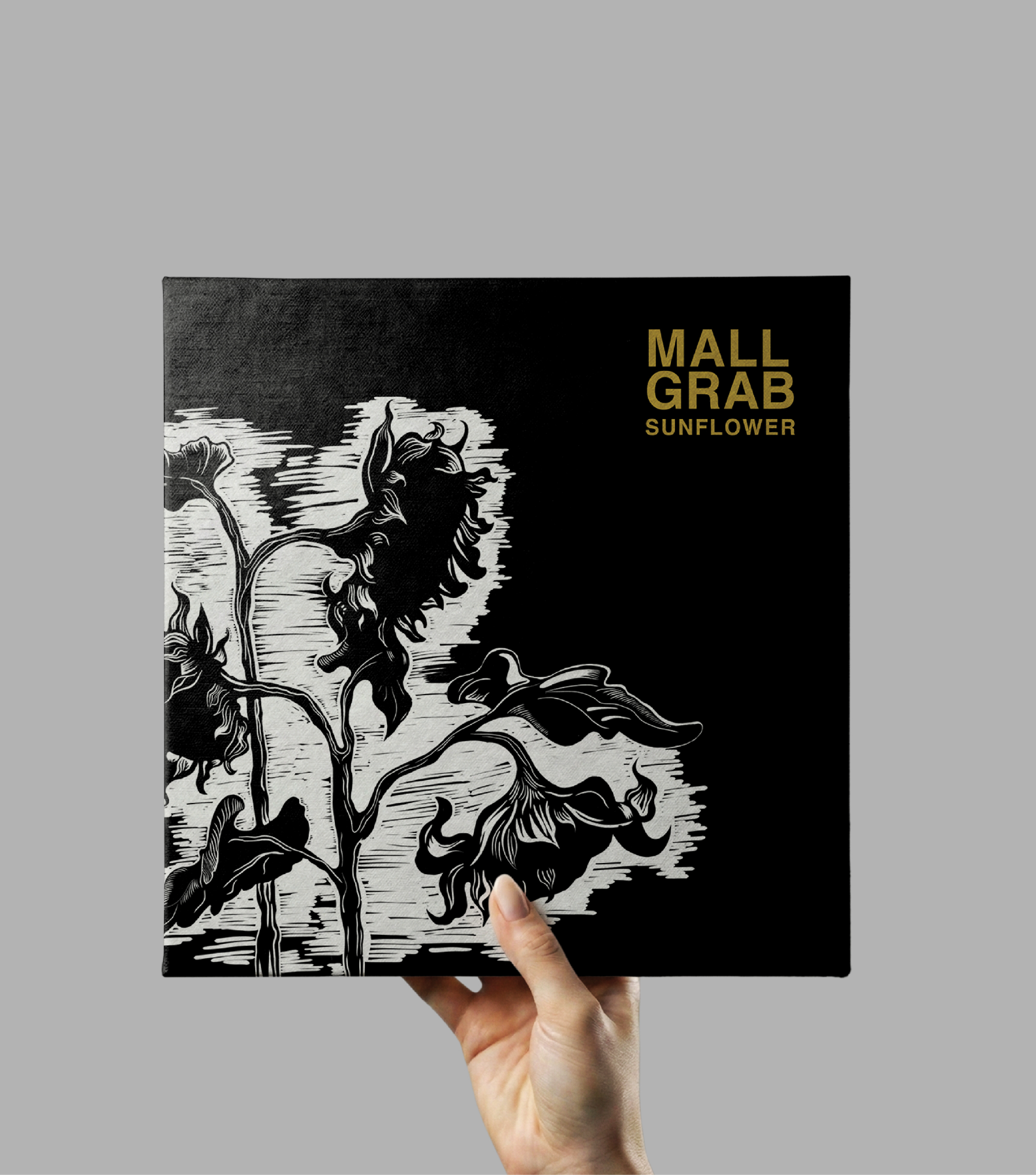Обложка Mall Grab Sunflowers в руке